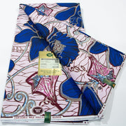 [codex-media-10] African Wax Print Fabric 6 Yards | Double-Sided Party Material image 11