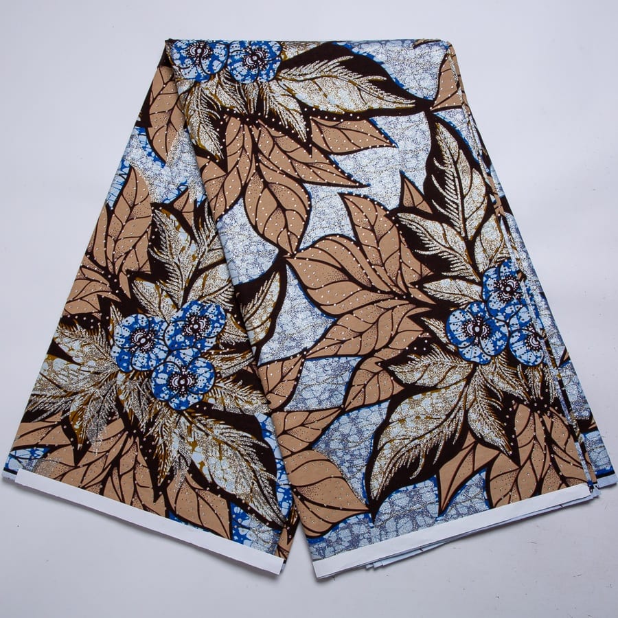 [codex-media-7] African Wax Print Fabric 6 Yards | Double-Sided Party Material image 8