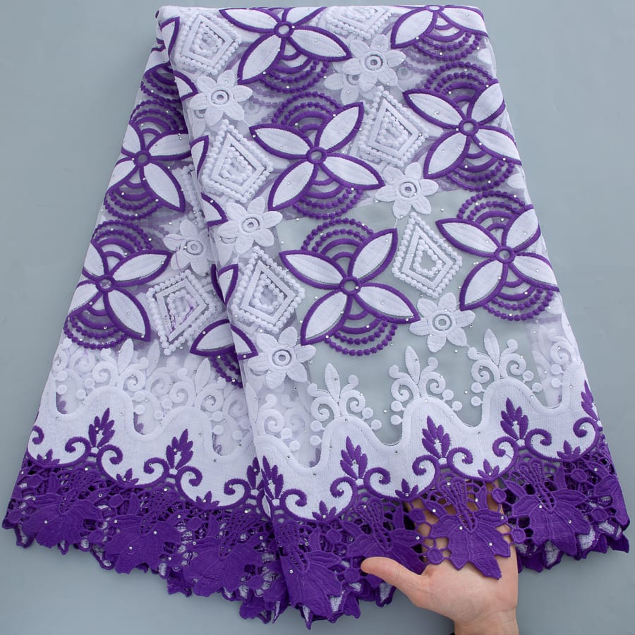 [codex-media-8] French Mesh Lace Fabric with Sequins | 5 Yards/pc African Net Lace Fabric image 9