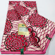 [codex-media-13] African Wax Print Fabric 6 Yards | Double-Sided Party Material image 14