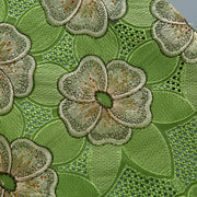 [codex-media-10] African Cotton Lace Fabric with Rhinestones, Swiss Voile Lace Fabric for Sewing Wedding/Party/Prom Dresses image 11