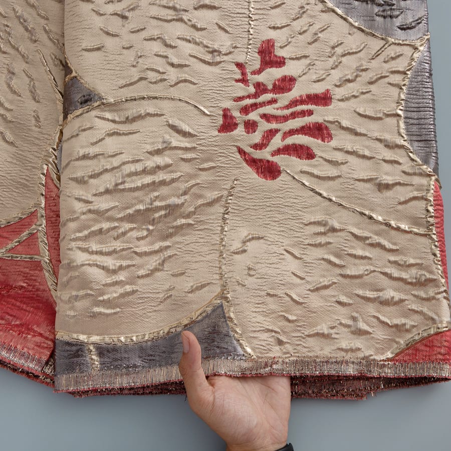 [codex-media-3] African Brocade Lace Fabric | 5 Yards/pc French Jacquard Lace Fabric image 4