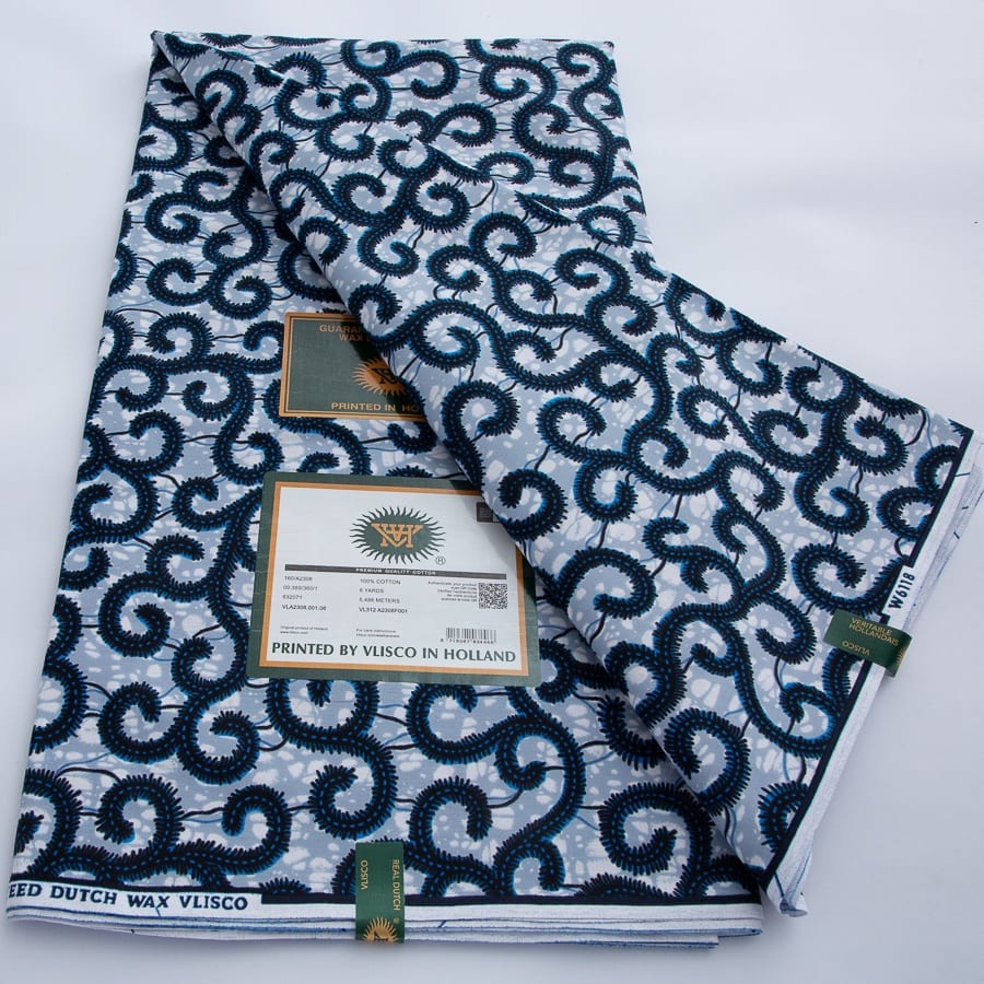 [codex-media-3] African Wax Print Fabric 100% Cotton - Golden Glitter Wax Cloth - Ankara Super Wax Fabric 5.49 meter Per Piece, 100% Cotton Nigerian Ghanaian Fashion - Soft Handmade Fabric for Women's Wedding Dresses, Party Gowns, and Sewing Materials image 4