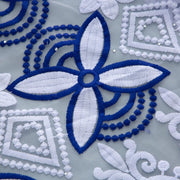 [codex-media-1] French Mesh Lace Fabric with Sequins | 5 Yards/pc African Net Lace Fabric image 2
