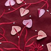 [codex-media-0] Swiss Voile Lace Fabric with Rhinestones, African Cotton 3D Embroidery Lace Fabric for Sewing Wedding Party/Prom Dresses image 1