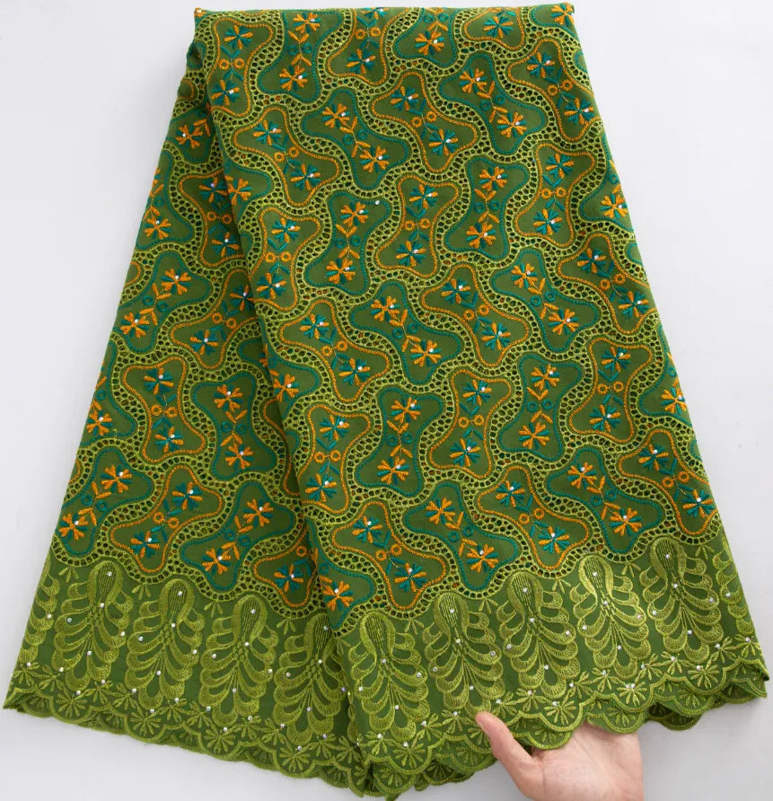 [codex-media-12] Yellow Swiss Voile Lace Fabric 5 Yards | 4935 image 13