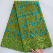 [codex-media-7] Swiss Voile Lace Fabric with Rhinestones, African Cotton Lace Fabric for Sewing Wedding Party/Prom Dresses image 8