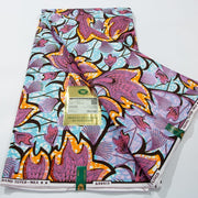 [codex-media-3] African Wax Print Fabric 6 Yards | Double-Sided Party Material image 4