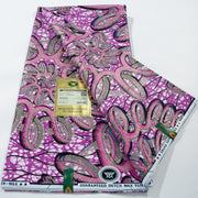 [codex-media-13] African Wax Print Fabric 6 Yards | Double-Sided Party Material image 14