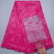 [codex-media-15] African Mesh Lace Fabric, French Net Lace Fabric with Sequins for Sewing Wedding/Party/Prom Dresses image 16