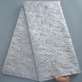 [codex-media-8] African Brocade Lace Fabric, French Jacquard Lace Fabric for Sewing Women Elegant Party Dresses image 9