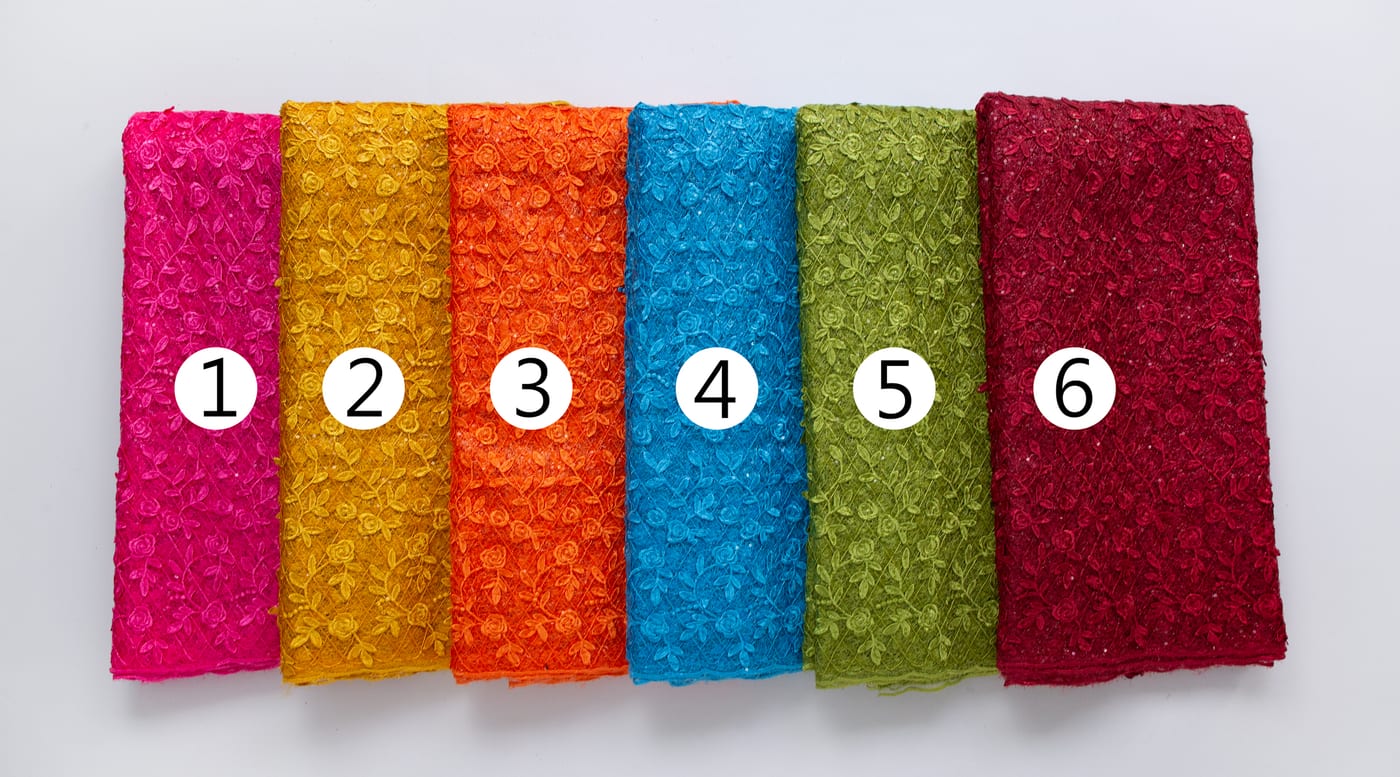 [codex-media-12] French Mesh Lace Fabric with Sequins | 5 Yards/pc African Net Lace Fabric image 13