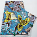 [codex-media-0] African Wax Print Fabric 6 Yards | Double-Sided Party Material image 1