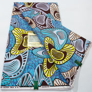 [codex-media-0] African Wax Print Fabric 6 Yards | Double-Sided Party Material image 1