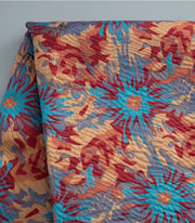 [codex-media-8] Sky blue French Brocade Lace Fabric 5 Yards | 4946 image 9