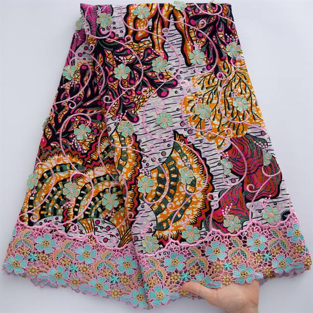 Wax Embroidery Lace